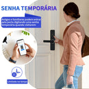 Fechadura Eletrônica Digital com Câmera e WiFi — Tuya Smart Home
