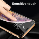 Capa temperada magnética Privacy Metal para iphone 15 14 13 12  e 11 Pro Max