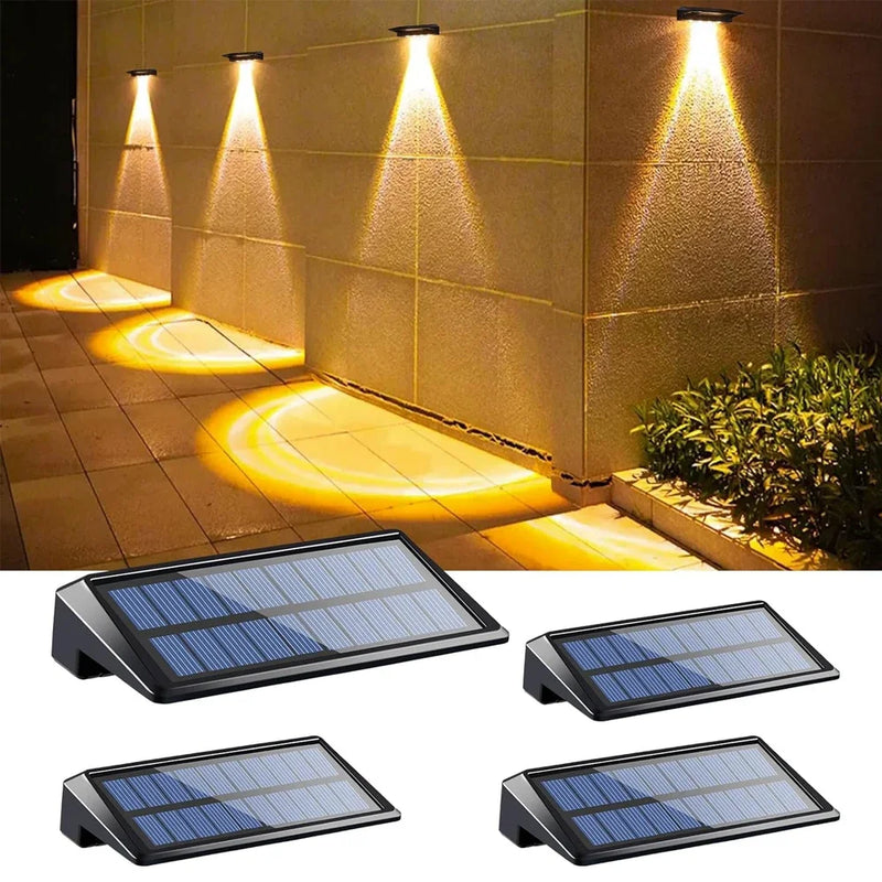 Luminária solar para uso externo