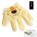 Almofada acalma bebê com controle remoto