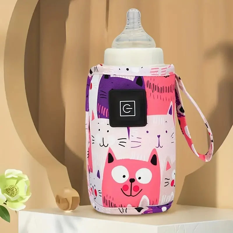 Aquecedor portátil  para mamadeiras USB