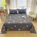 Lençol Estampado Floral — Cama Solteiro, Casal e Queen
