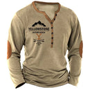 Camisa de manga comprida vintage