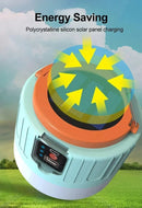 Lâmpada LED para acampamento. Carregamento USB portátil