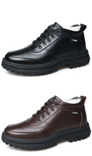 Bota masculina de inverno com forro