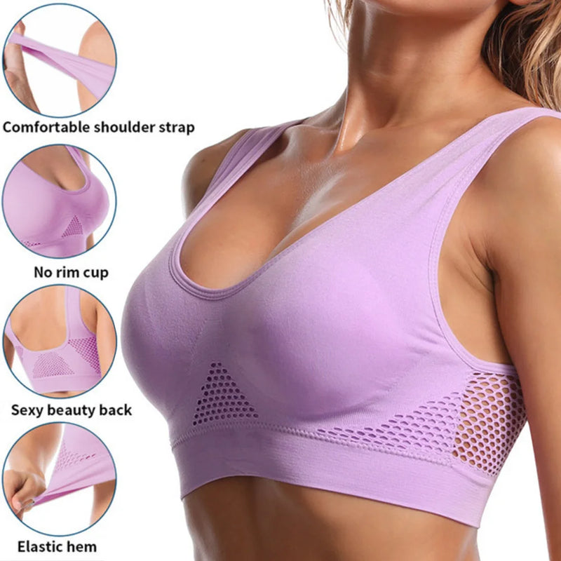 Top esportivo fitness
De malha , ideal para academias