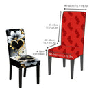 Capa de cadeira de sala de jantar antiderrapante em spandex, removível e fácil de limpar, ideal para banquetes e casamentos.
