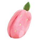 Coelho de Pelúcia Cosplay Morango Cenoura 18cm - Brinquedo Criativo que se Transforma em Fruta