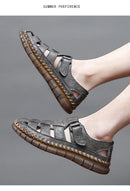 Sapatos de couro artesanais para homens