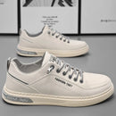 Sapato masculino de cano curto, estilo coreano