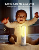 Luminária Noturna LED 2 em 1 com Sensor de Movimento e Lanterna Recarregável