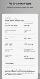Smart Espelho com Caixa de Som Bluetooth