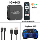 Smart TV Box 8K Ultra HD — Android 14 | Quad Core | Wi-Fi Dual Band | Bluetooth 5.2