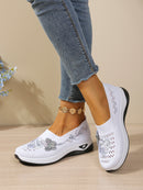 Tênis Feminino Casual Leve de Malha