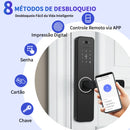 Fechadura Eletrônica Digital com Câmera e WiFi — Tuya Smart Home