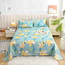 Lençol Estampado Floral — Cama Solteiro, Casal e Queen