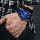 Relógio masculino Kegllet com pulseira de tecido