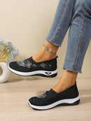 Tênis Feminino Casual Leve de Malha