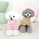 Winter Jumpsuit for Dogs Four Legs Warm Pet Dog Clothes for Small Dogs Down Overalls for Chihuahua Pug Flannel Soft Dog Costume