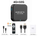 Smart TV Box 8K Ultra HD — Android 14 | Quad Core | Wi-Fi Dual Band | Bluetooth 5.2
