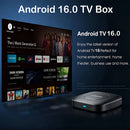 T1 Smart Android TV Box Android 16 Allwinner H313 Google Assistant Dual Wifi 5G 8K Video 8GB 128GB Media Player Set Top Box Fast