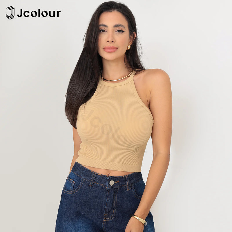 Kit 3 peças Regata Alça Fina ,Decote Blusa sem ombros