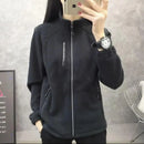 Jaqueta Feminina Fleece Espessada com Capuz | Outono Inverno