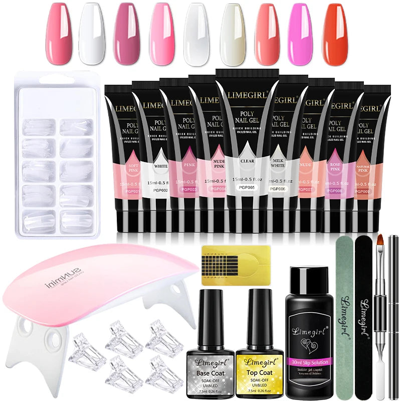 Kit de esmalte de gel para extensão rápida