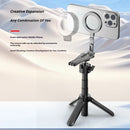 Tripod magnético de alumínio para IPHONE