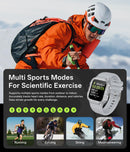 Novo xiaomi militar relógio inteligente masculino ip67 3atm esportes ao ar livre rastreador de fitness 
monitor saúde 1.44 Polegada chamada bluetooth smartwatch