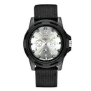 Relógio masculino Kegllet com pulseira de tecido