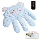 Almofada acalma bebê com controle remoto