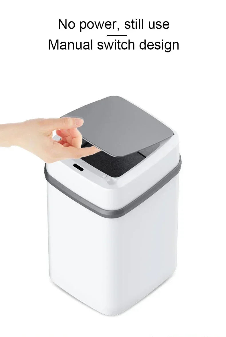 Lixeira Inteligente com sensor Smart Trash. Capacidade 13L