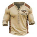 Camisa de manga comprida vintage