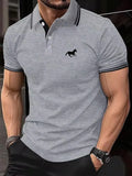 Camisa masculina Casual Polo T-Shirt