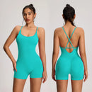 Bodysuit feminino sem costas yoga