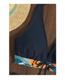 Conjunto biquíni estampado floral