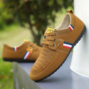 Tênis Masculino Casual em Tecido com Solado em PVC