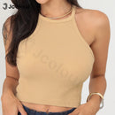 Kit 3 peças Regata Alça Fina ,Decote Blusa sem ombros