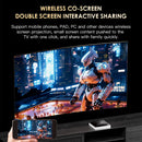 H20PRO Android 10.0 TV Box Allwinner H616 com comando de voz 2.4&5.8G Dual Wifi 100LAN Suporte 1080P Video 4K 3D Media player