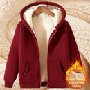 Casaco feminino Oversized com capuz