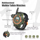 Relógio walkie talkie c/ bússola e lantena- diversão para a criançada