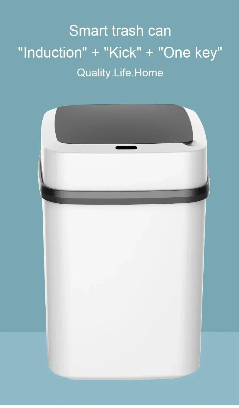 Lixeira Inteligente com sensor Smart Trash. Capacidade 13L