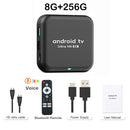 Smart TV Box 8K Ultra HD — Android 14 | Quad Core | Wi-Fi Dual Band | Bluetooth 5.2