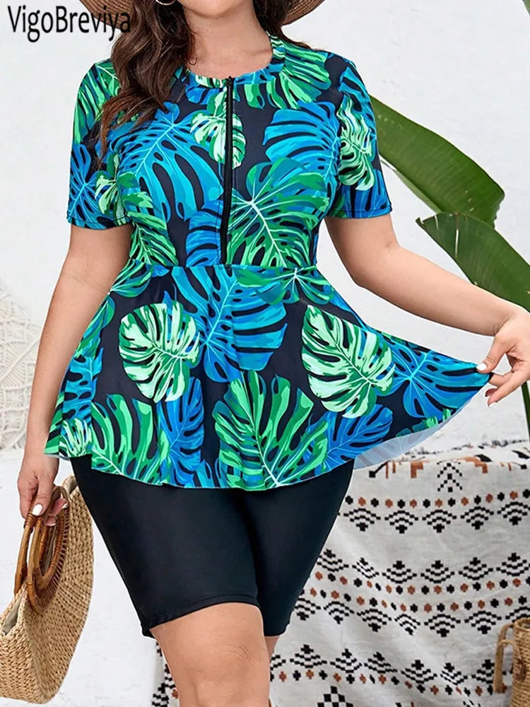 Conjunto 2 peças plus size Verão Bella 2024/25