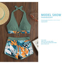 Conjunto biquíni estampado floral