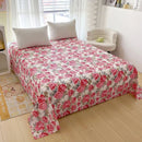 Lençol Estampado Floral — Cama Solteiro, Casal e Queen