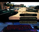 DS-100 Luminous Game PUBG Headphones Computer Laptop Headset Subwoofer Music Headset