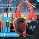 DS-100 Luminous Game PUBG Headphones Computer Laptop Headset Subwoofer Music Headset
