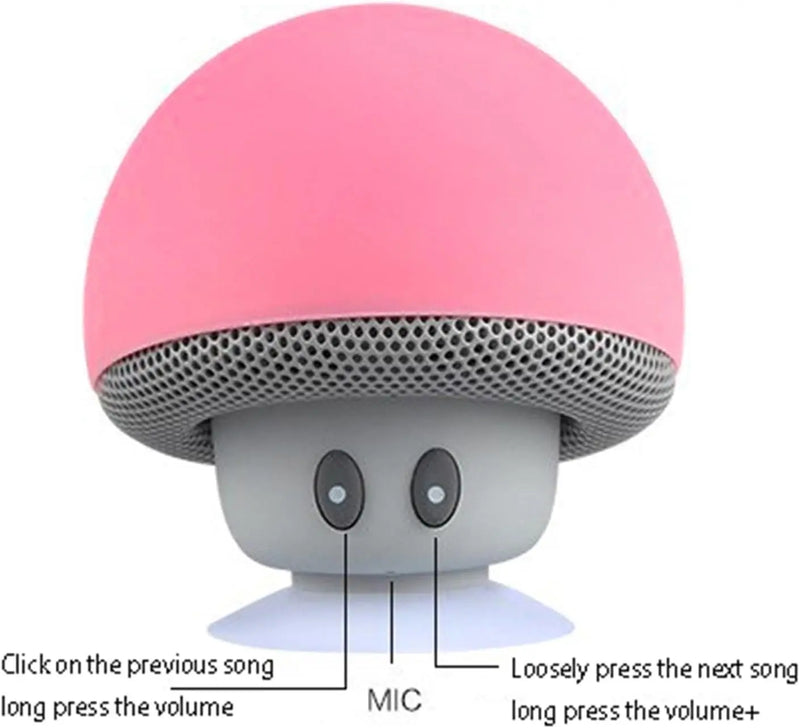 Alto-falante bluetooth sem fio de alta qualidade, subwoofer de alcance sem fio de 30 pés com ventosa.